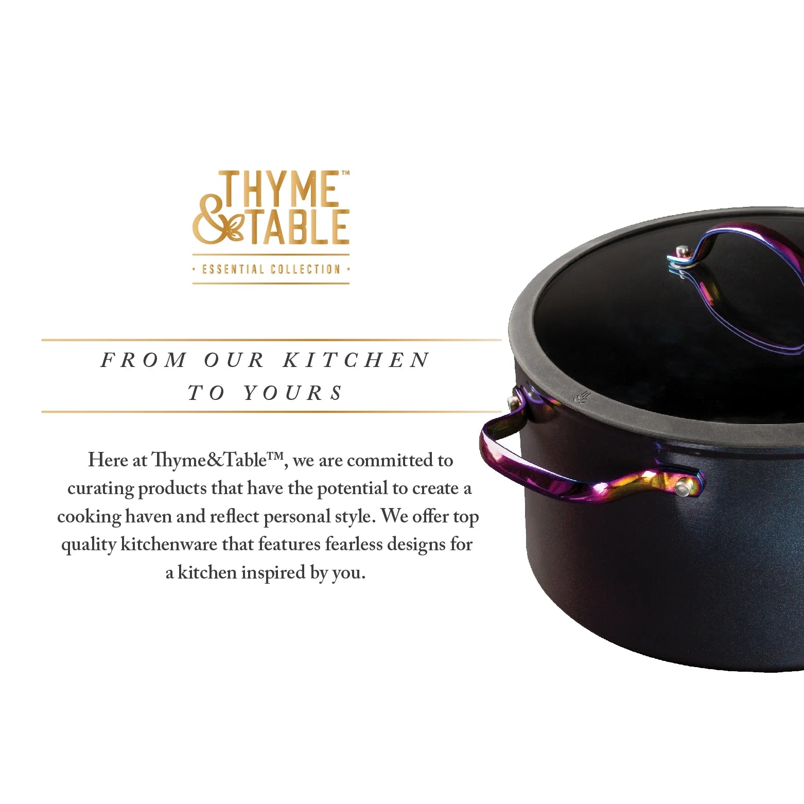 Non-Stick 12-Piece Cookware Set, Black & Rainbow R769