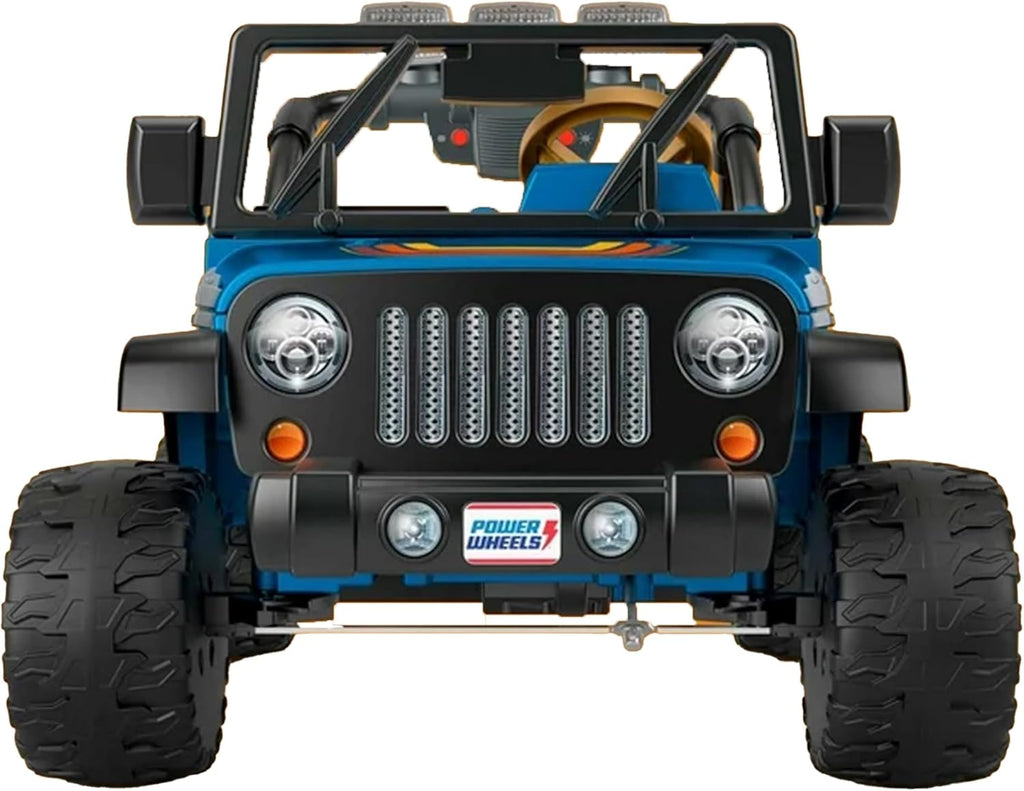 Battery Operated 2 Seater Ride On Jeep Toy Car with Working Lights and Storage A1746