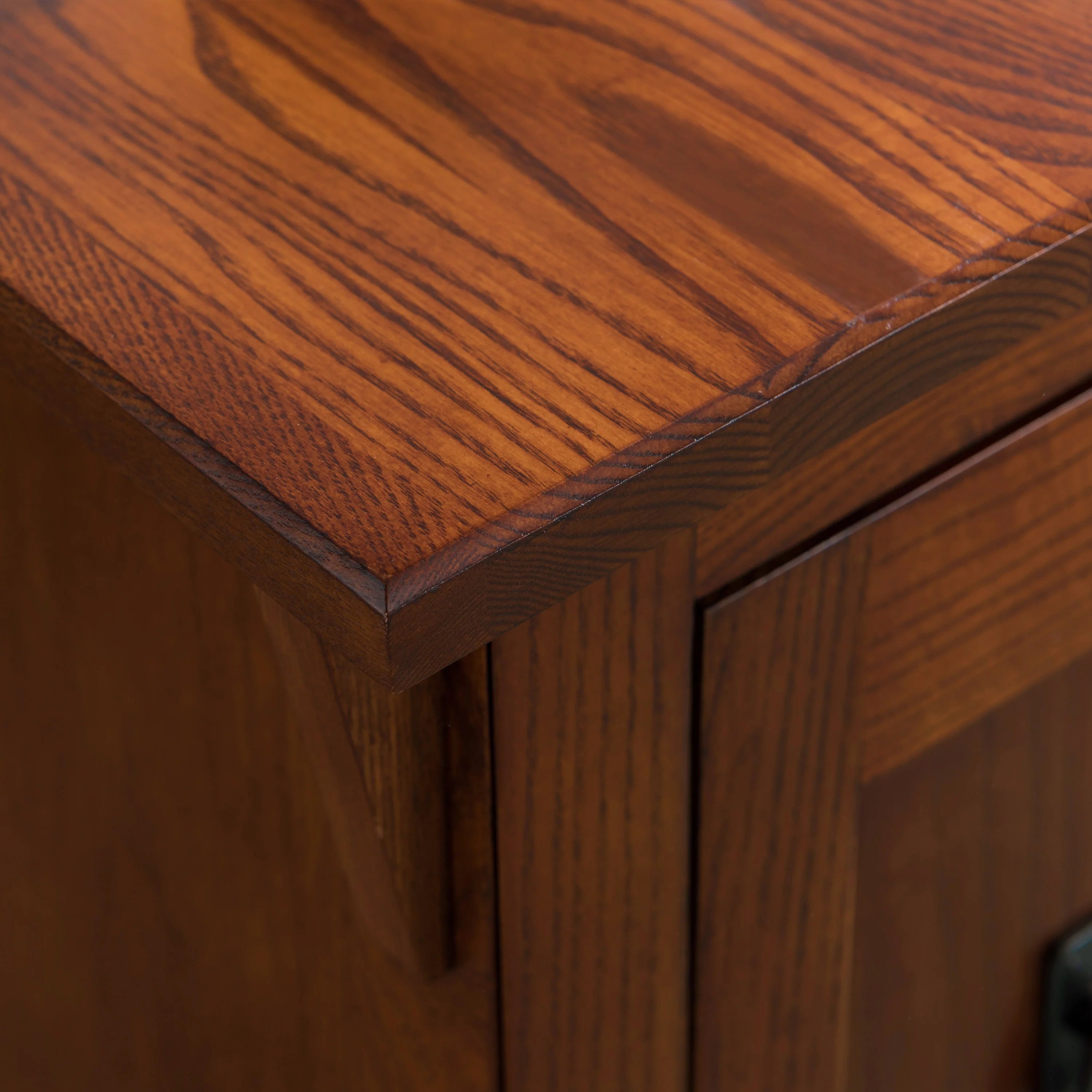 Solid Wood Mission End Table for Living Room and Bedroom Q2446