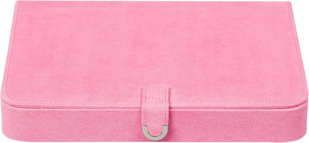 Plush Jewelry Box with Ring and Earring Organizer H325097