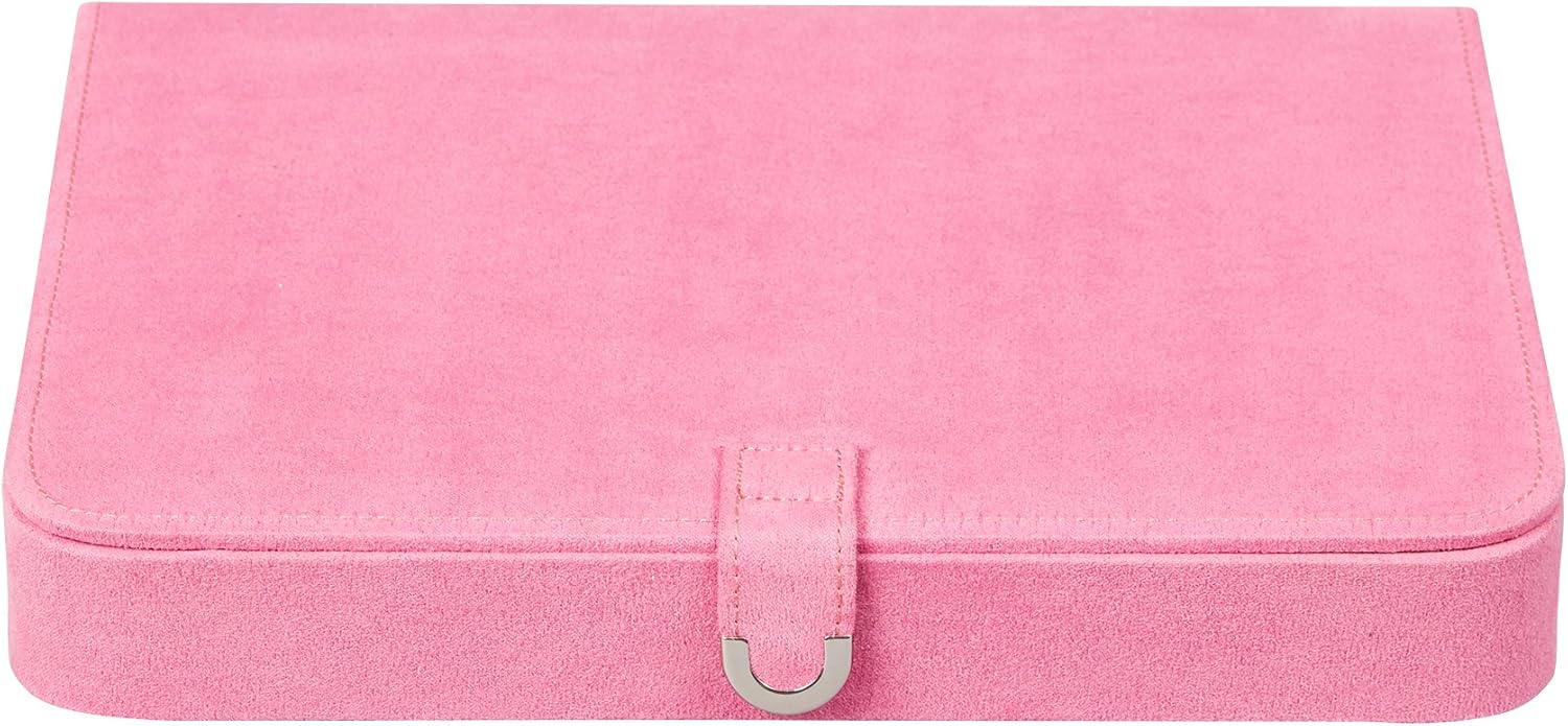 Plush Jewelry Box with Ring and Earring Organizer H325097