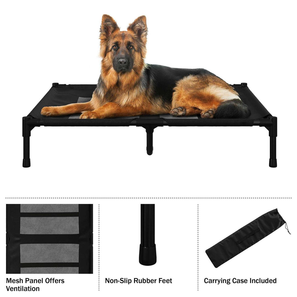 Elevated Pet Bed with Cot-Style Frame J883700