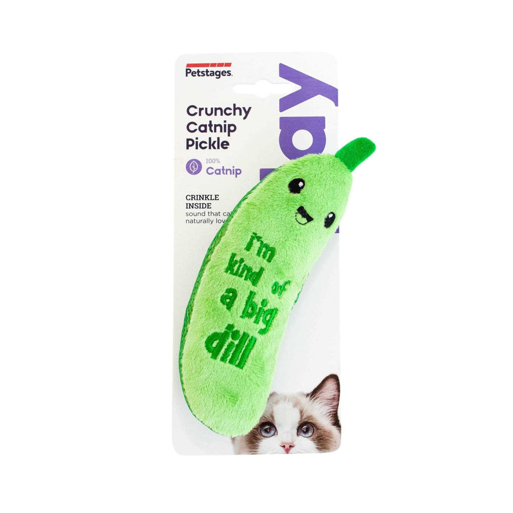 Crunchy Pickle Kicker Catnip Cat Toy I5259