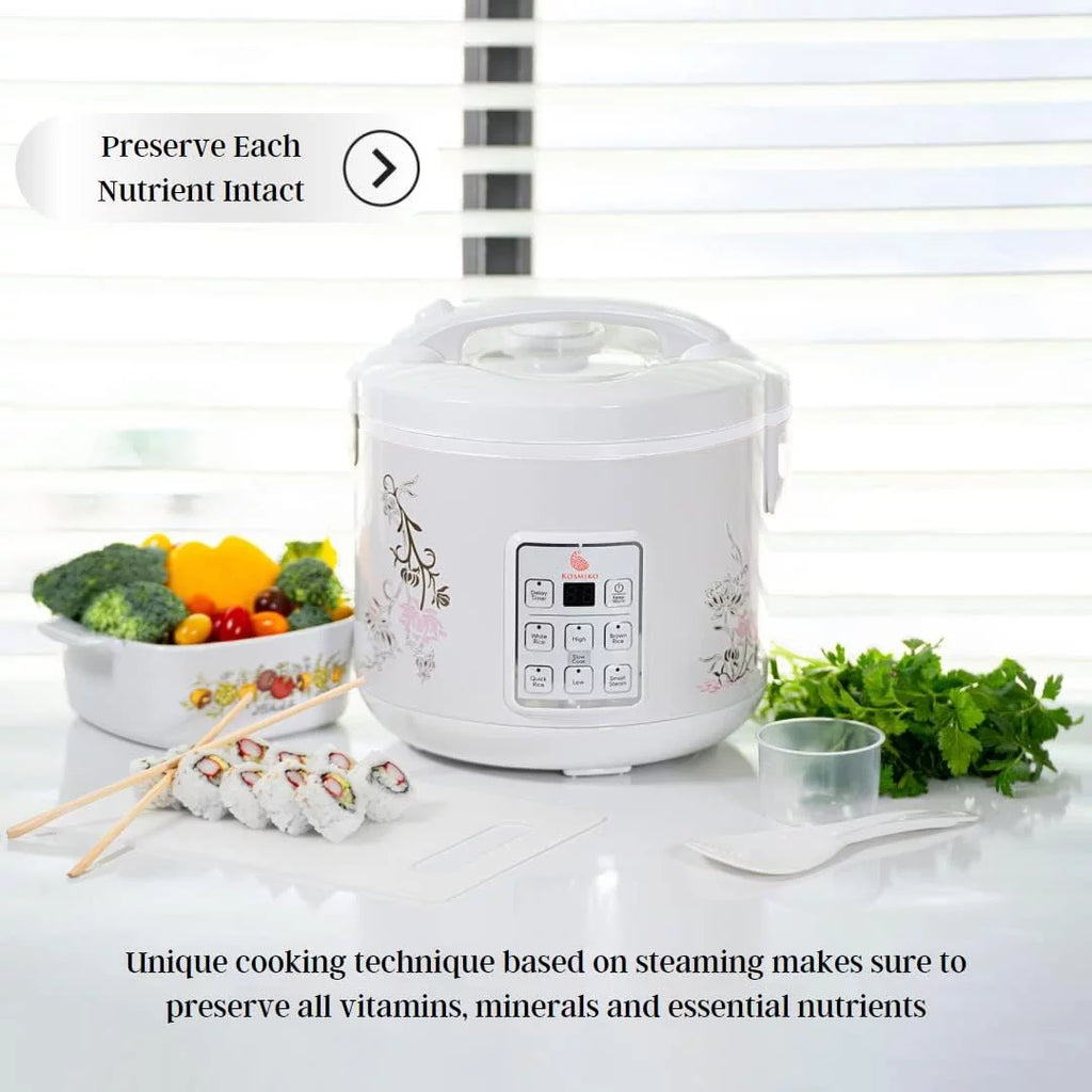 Rice Cooker and Vegetable Steamer 20 Cup S1526