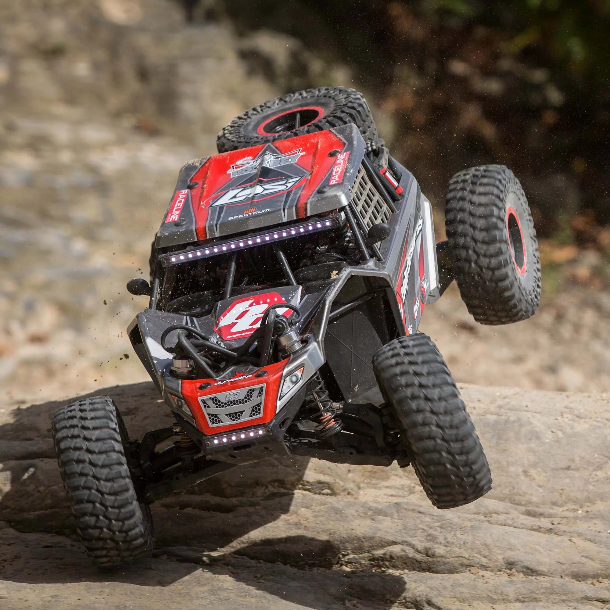 1/6 4WD Brushless Rock Racer RC Truck RTR Gray N193745