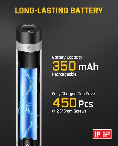 Mini Electric Screwdriver Set, 50-in-1 Magnetic Bits for Electronics Repair V596579