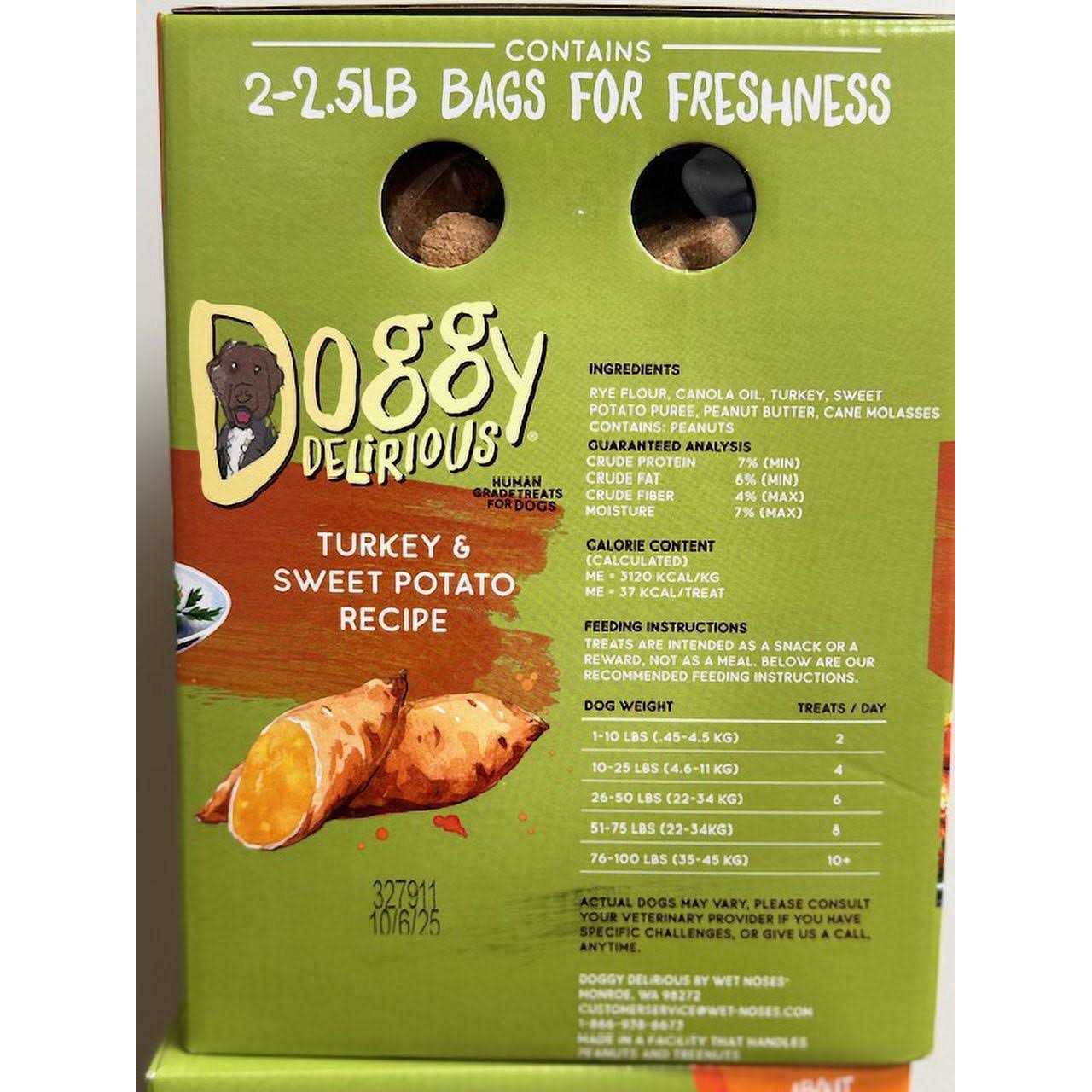 Turkey and Sweet Potato Dog Treats N9319