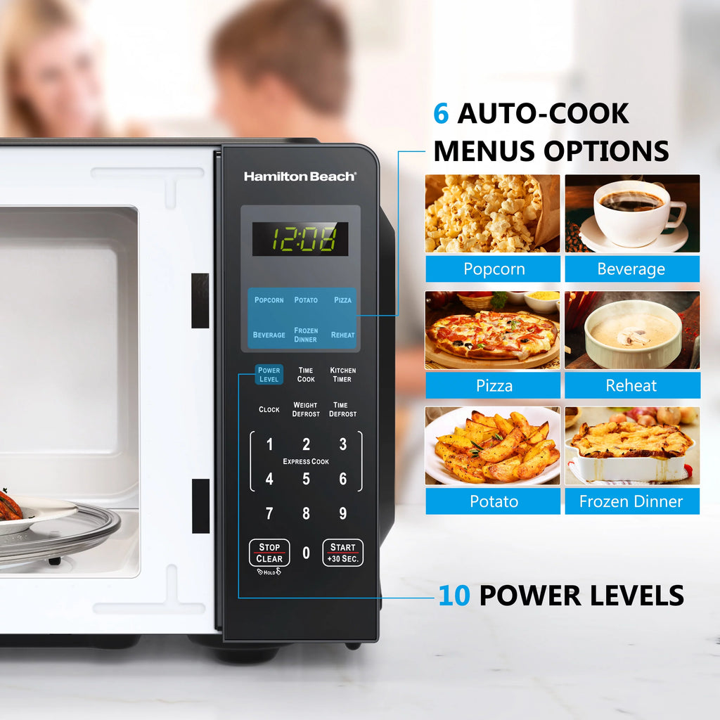 Countertop Microwave Oven, Stainless Steel P87691