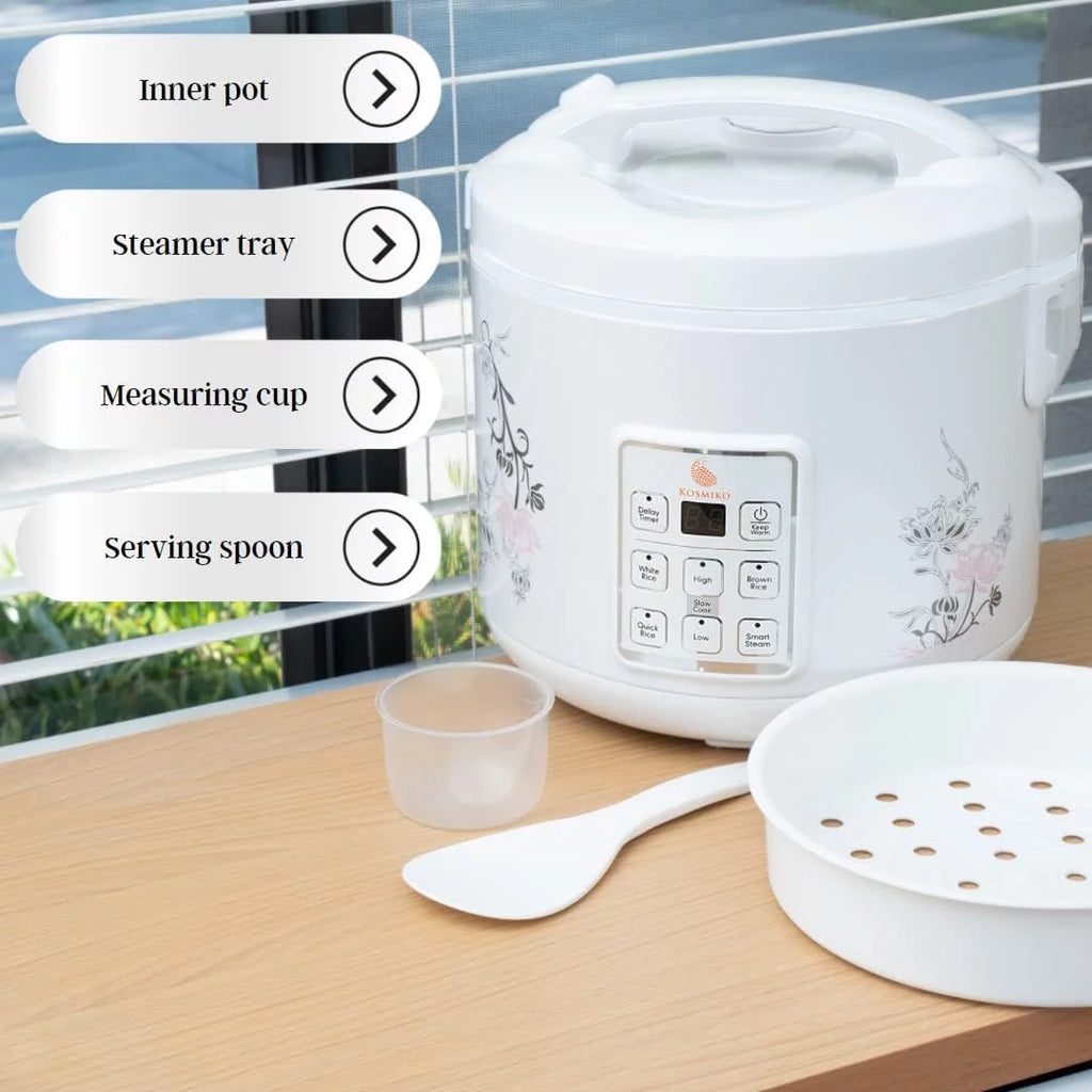 Rice Cooker and Vegetable Steamer 20 Cup S1526