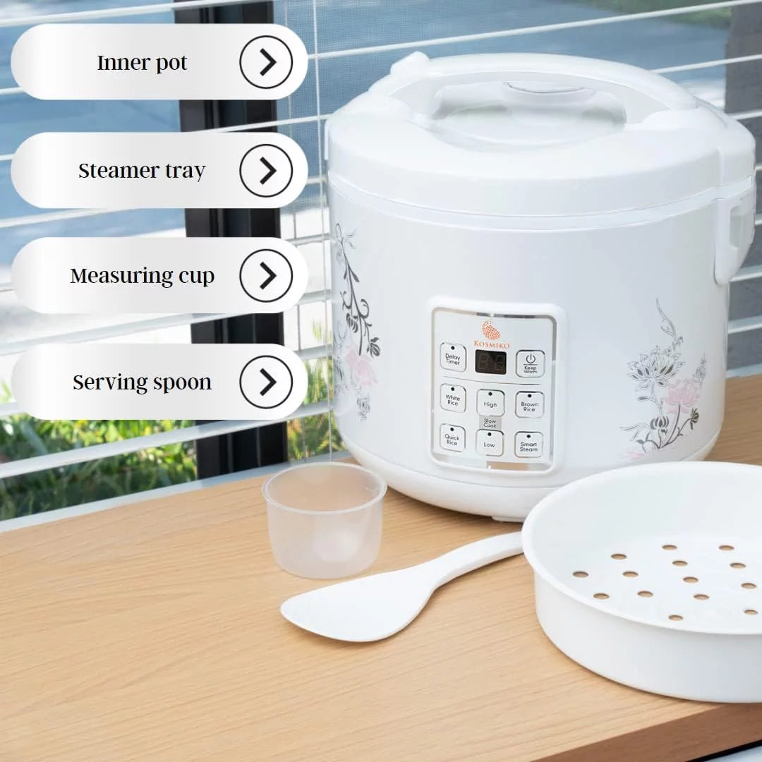 Rice Cooker and Vegetable Steamer 20 Cup S1526