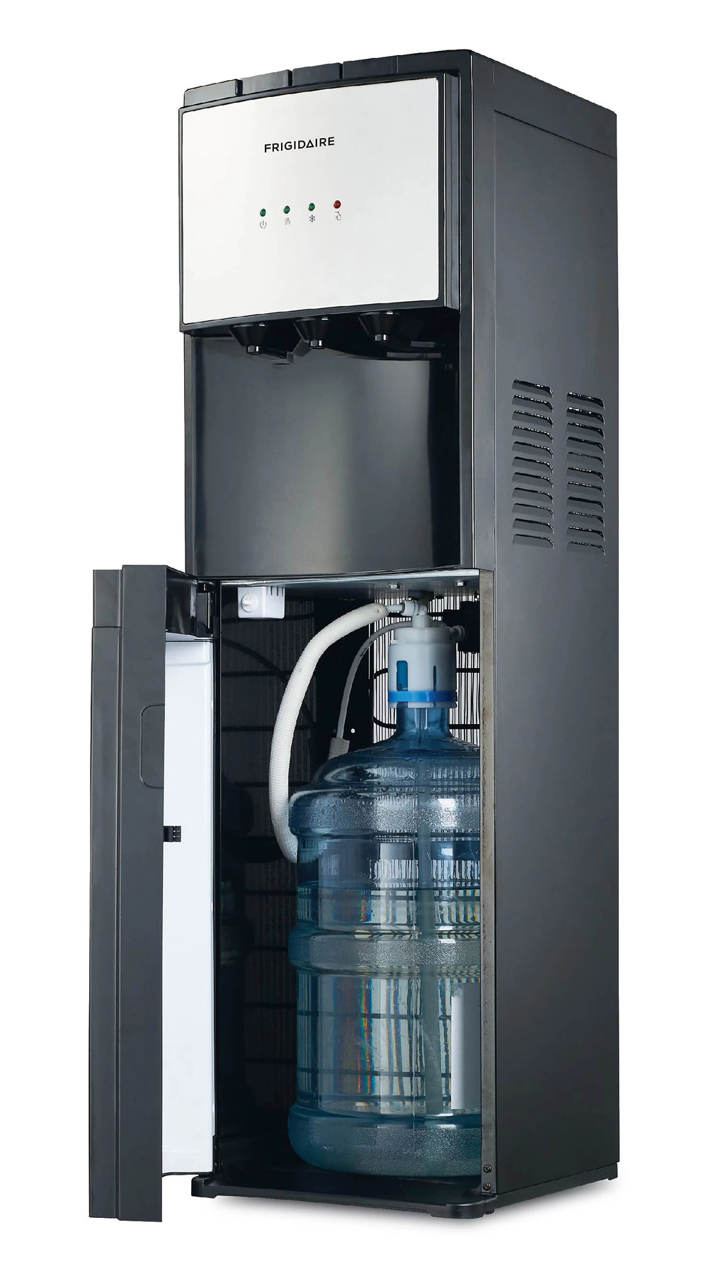 5 Gallon Bottom Loading Hot and Cold Water Dispenser, Stainless Steel U7163