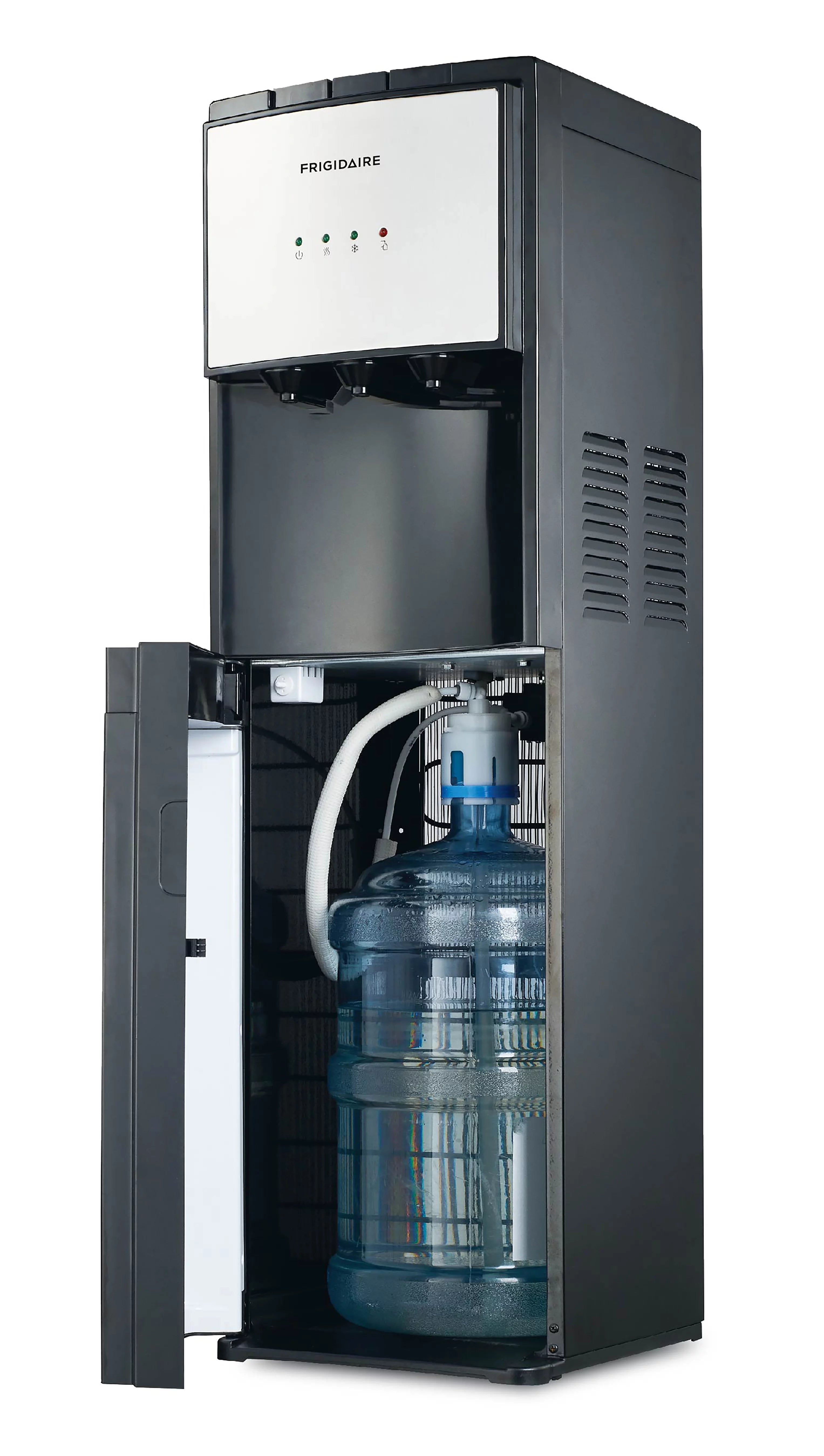 5 Gallon Bottom Loading Hot and Cold Water Dispenser, Stainless Steel U7163