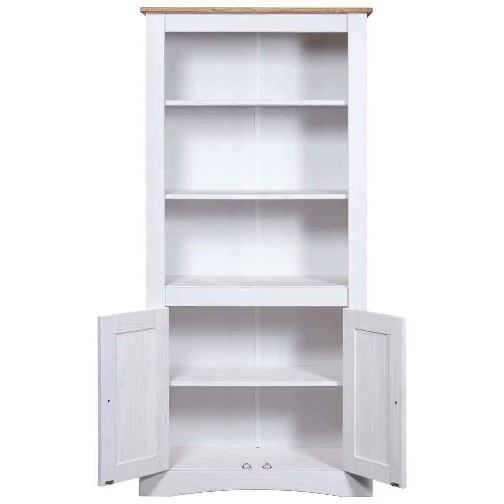 Cupboard Mexican Pine Corona White 31.5"x15.7"x66.9" K927