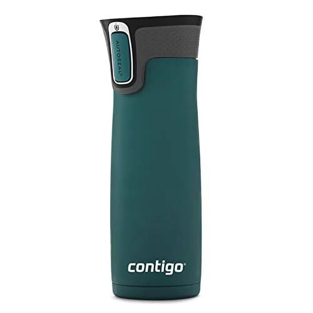Stainless Steel Travel Mug with Autoseal Lid, 20 oz Z632094