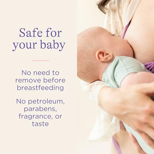 Lanolin Nipple Cream for Breastfeeding, 100% Natural, 1.41 Ounces W651701