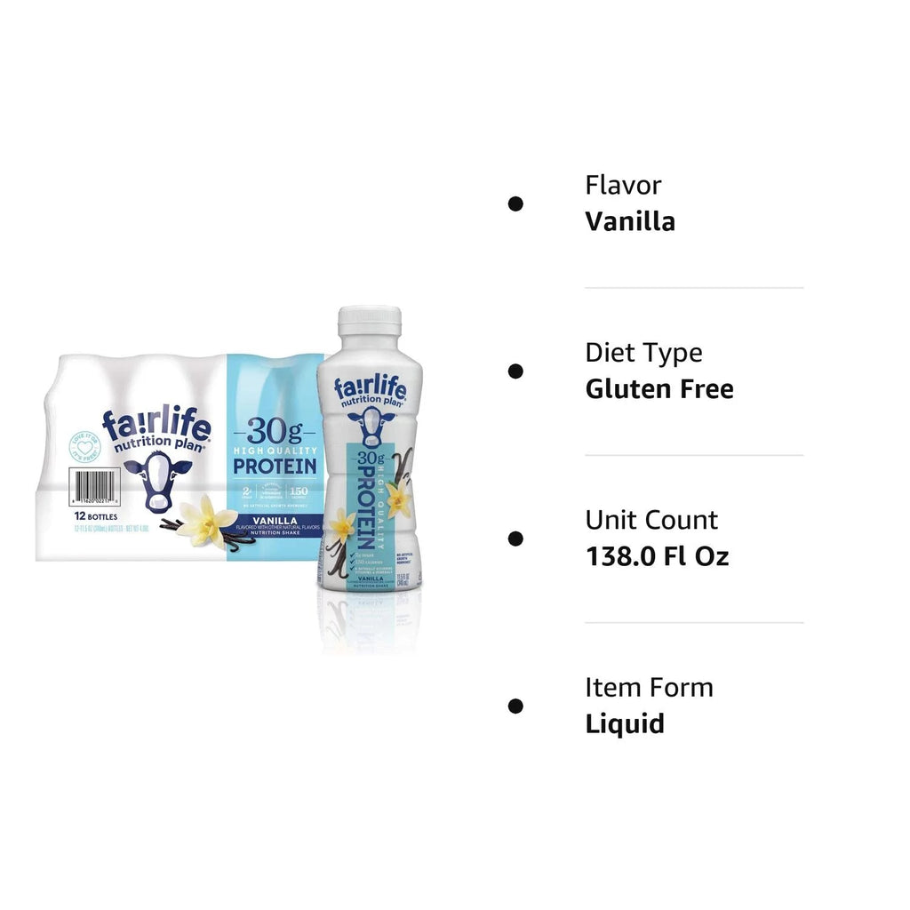 Vanilla Nutrition Shake 11.5 fl oz 12-Pack P27216