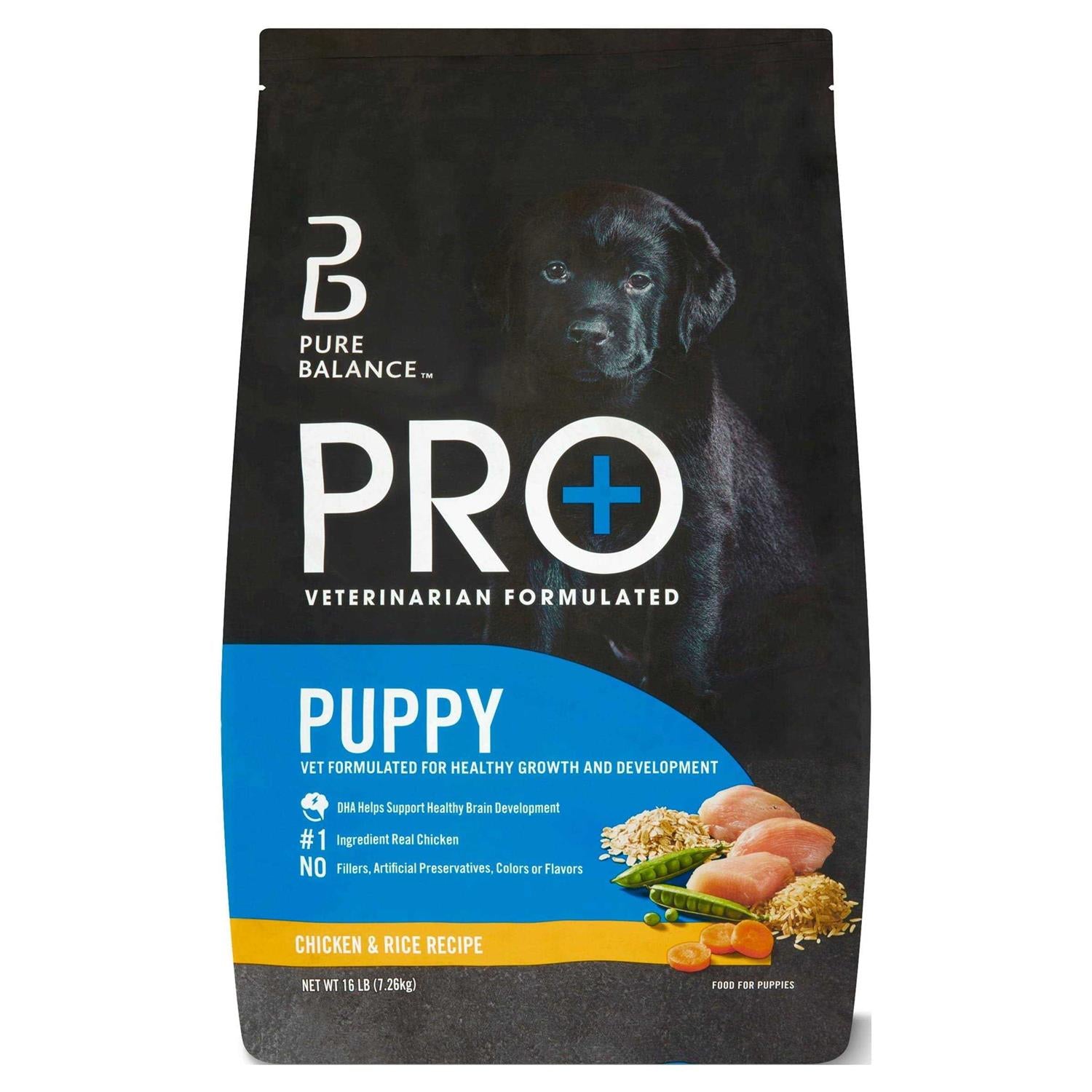 Pure Balance Chicken &amp; Rice Recipe Food for Puppies - Pet Supplies online store