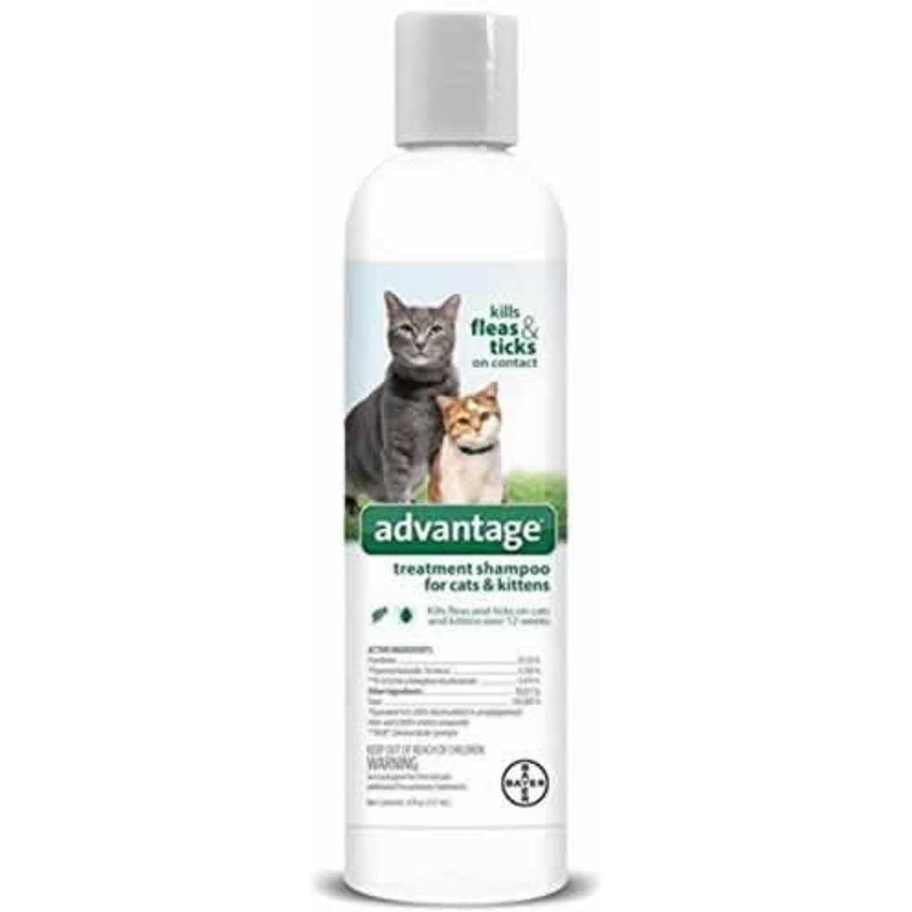 Flea & Tick Treatment Shampoo for Cats & Kittens K4250