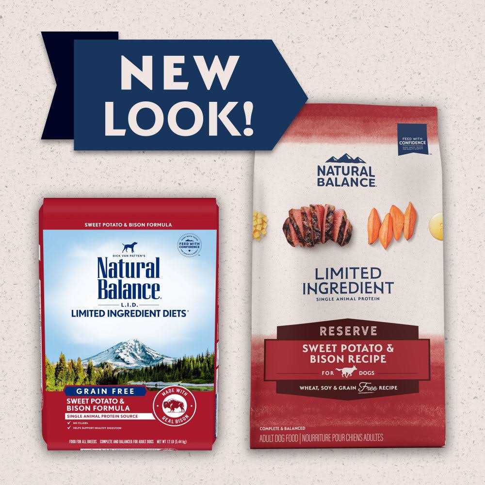 Limited Ingredient Dry Dog Food Sweet Potato Bison Y22198