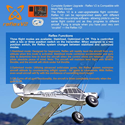 Remote Control Airplane 1700mm Piper PA-18 Super Cub PNP C990