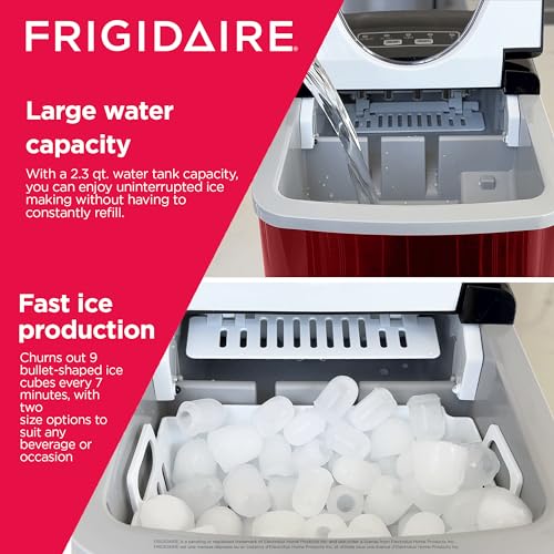 Countertop Ice Maker, Compact, 26 lbs per Day, Stainless Y316520