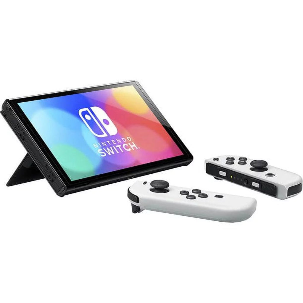 Nintendo Switch OLED Model 64GB White Joy Con Console O5636