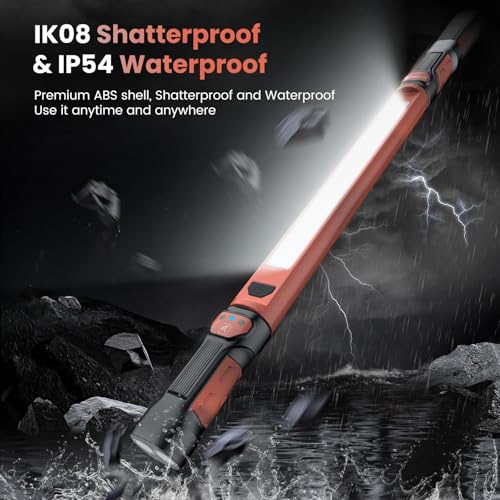 LED Magnetic Work Light 3000LM Rechargeable Cordless with Hooks G6189