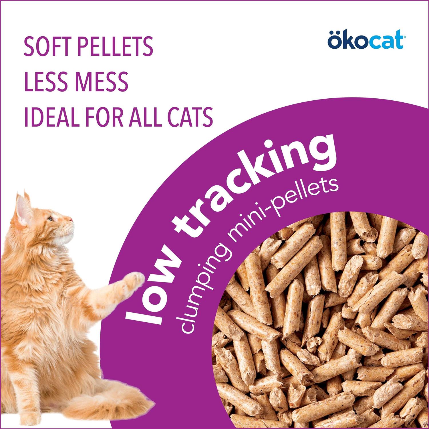 Low Tracking Clumping Wood Cat Litter I694970