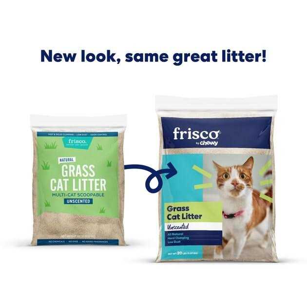 Natural Clumping Grass Cat Litter R28886