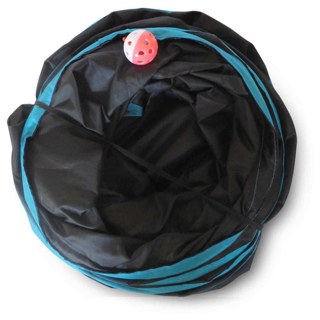 Cat Tunnel Extra Large 12 Inch Diameter Collapsible Play Toy Z226