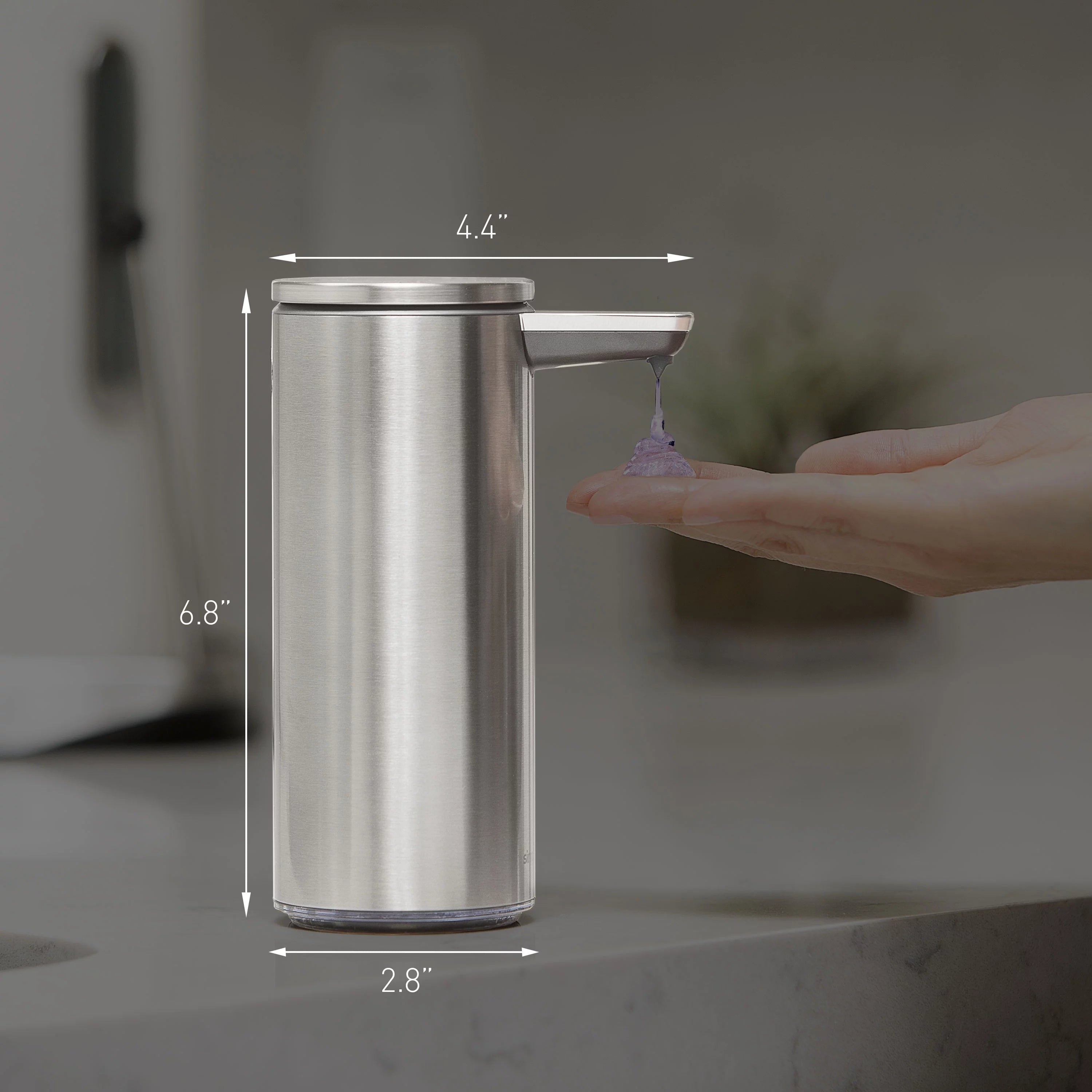 Touch-Free Automatic Rechargeable Sensor Liquid Soap Dispenser P1736