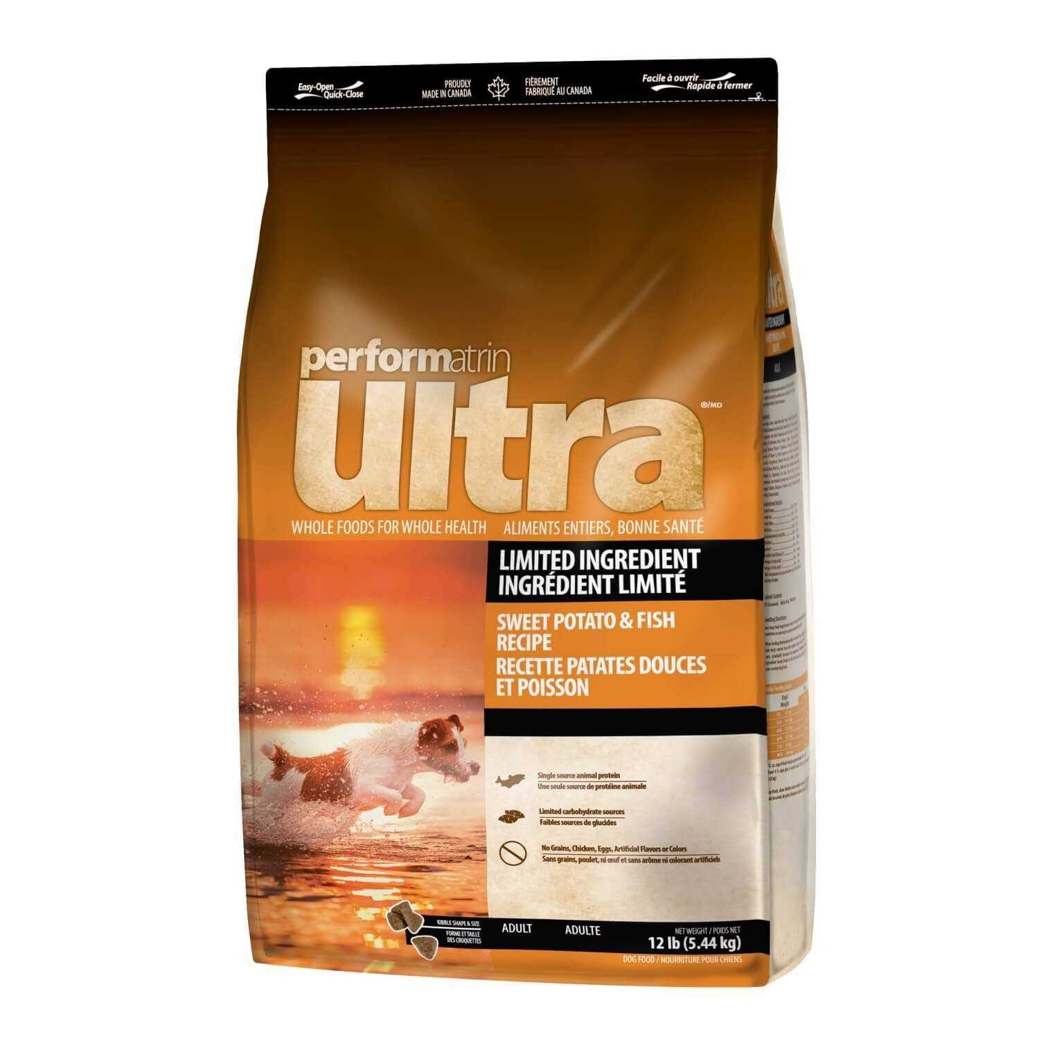 Performatrin Ultra Limited Ingredient Sweet Potato &amp; Fish Adult Dog Food - Pet Supplies online store