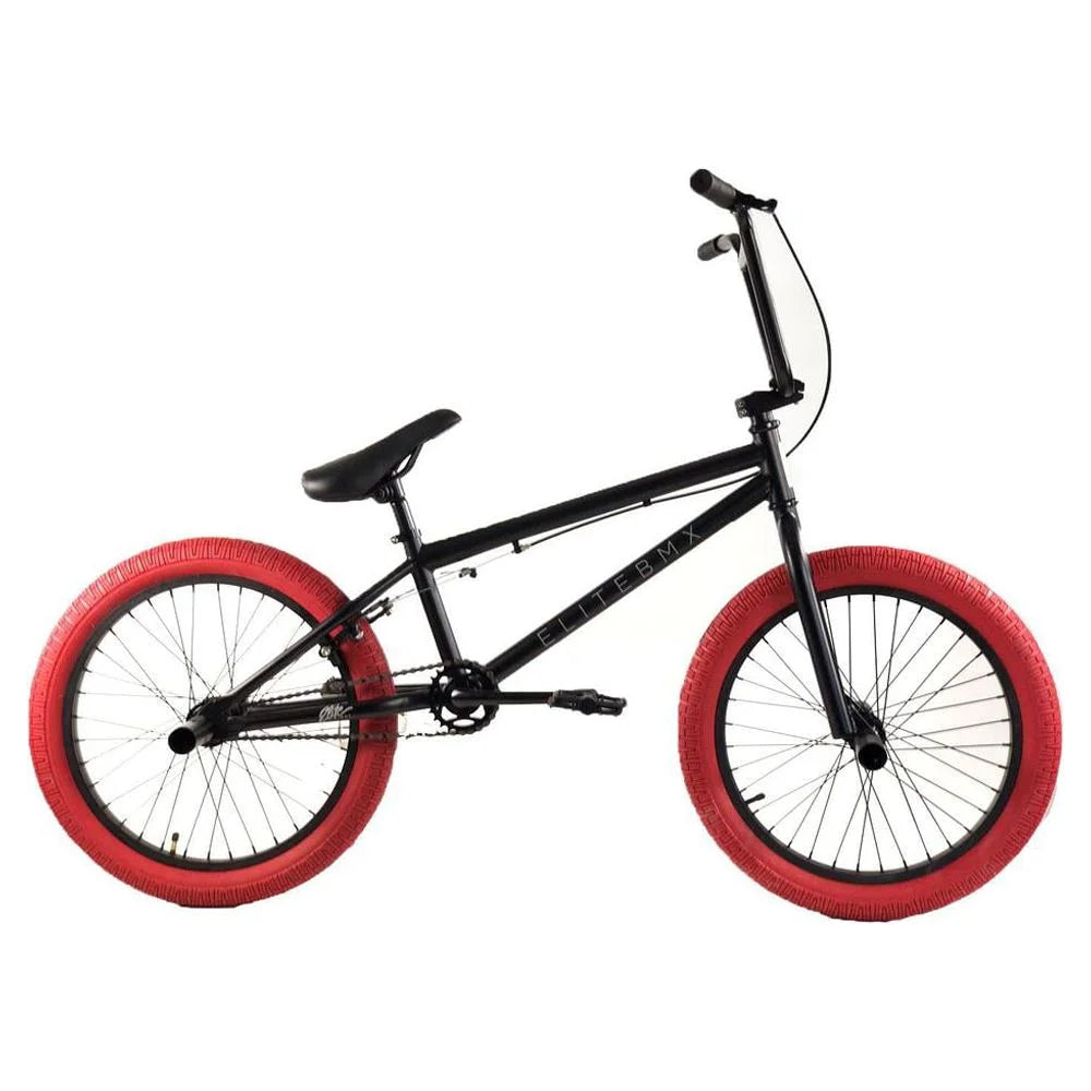 BMX Bike 20 Inch, Black and Red A5377