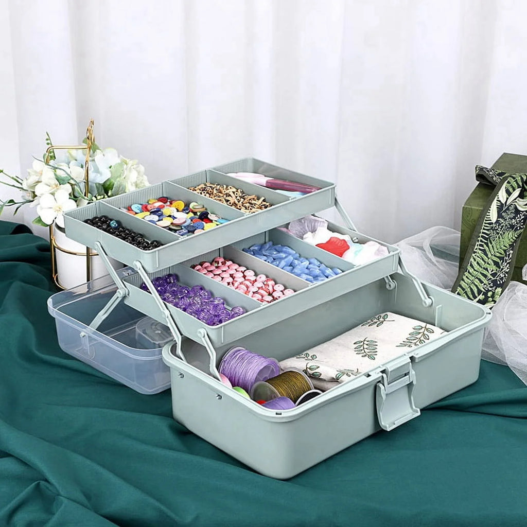 Plastic Dividing Storage Box with Adjustable Spacers N725