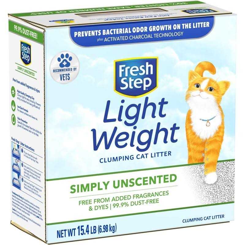 Unscented Lightweight Clumping Cat Litter U9892