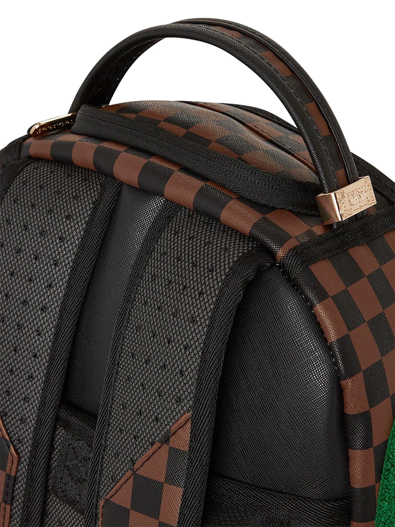 Chenille Backpack, Brown X2664
