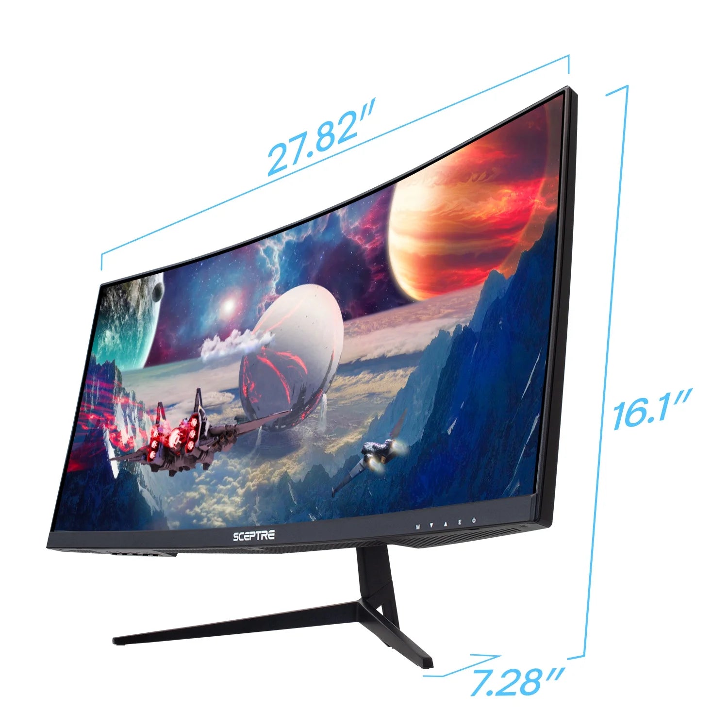 Curved 30" LED Monitor 2560 x 1080 200Hz VA O401208
