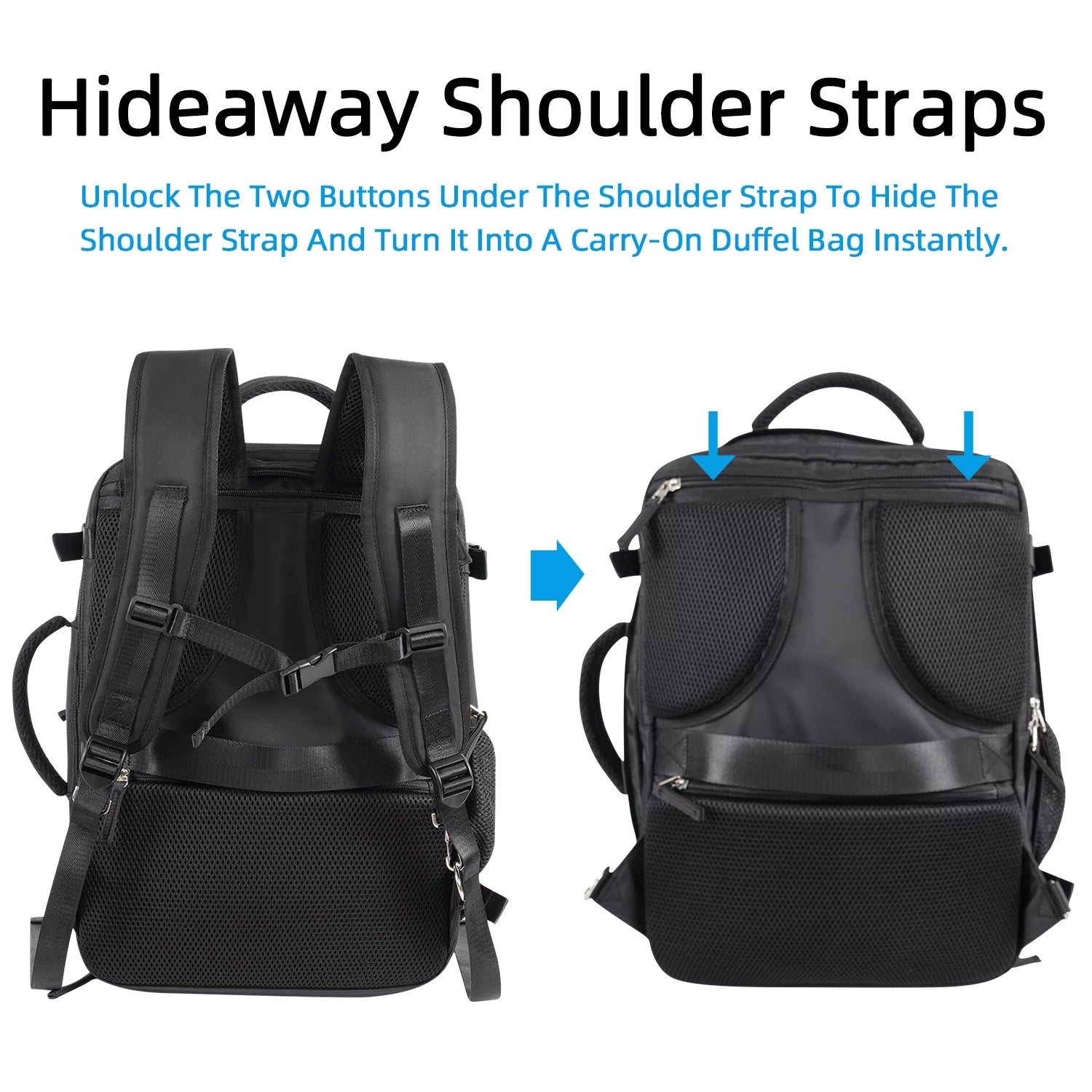 Travel Backpack Waterproof Hiking Rucksack for Men Women O778