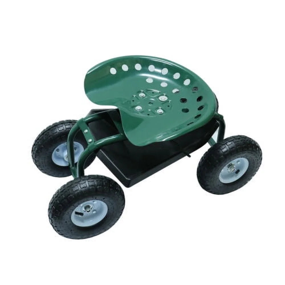 Gardening Seat Cart with Swivel Wheels R950269