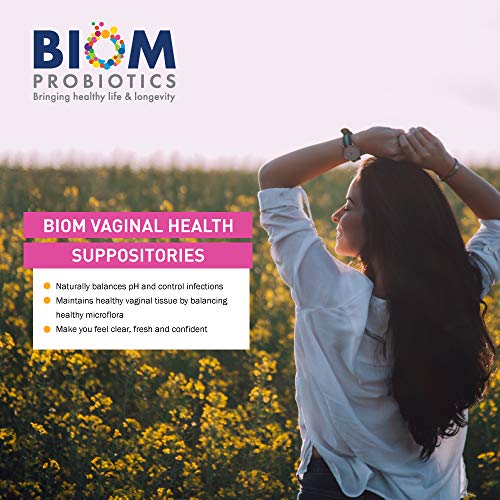 Probiotic Suppository for Vaginal pH Balance and Odor Control (30 Count) V155