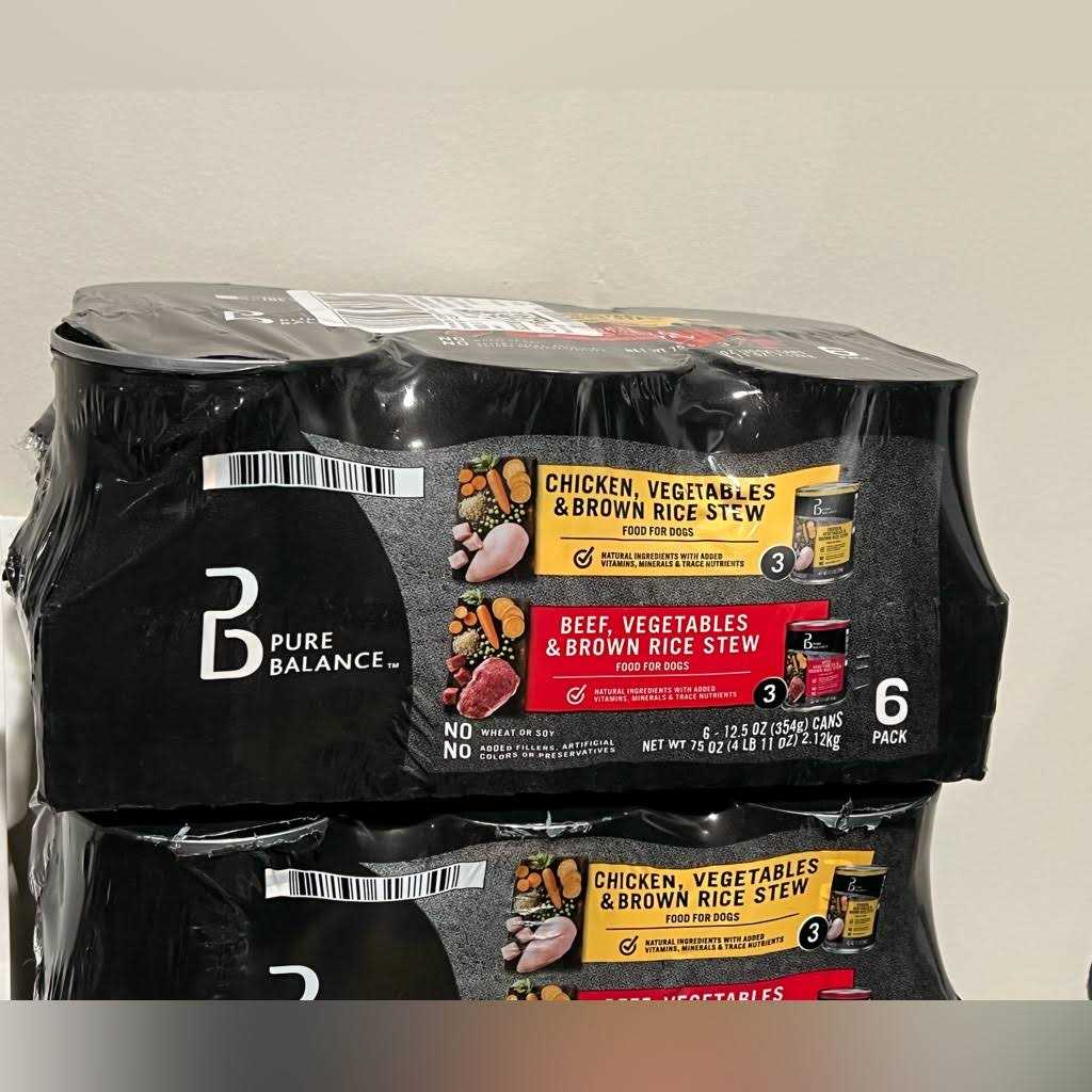 Beef Stew and Chicken Stew Wet Dog Food Variety Pack F701989