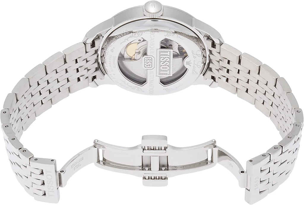 Men's Automatic Watch, Grey, Stainless Steel H880927