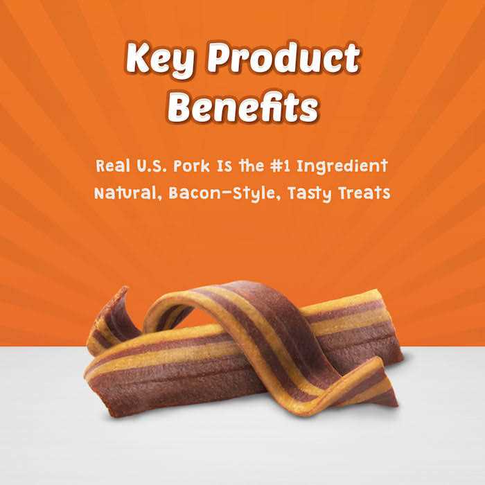 Bacon-Style Dog Treats C34993