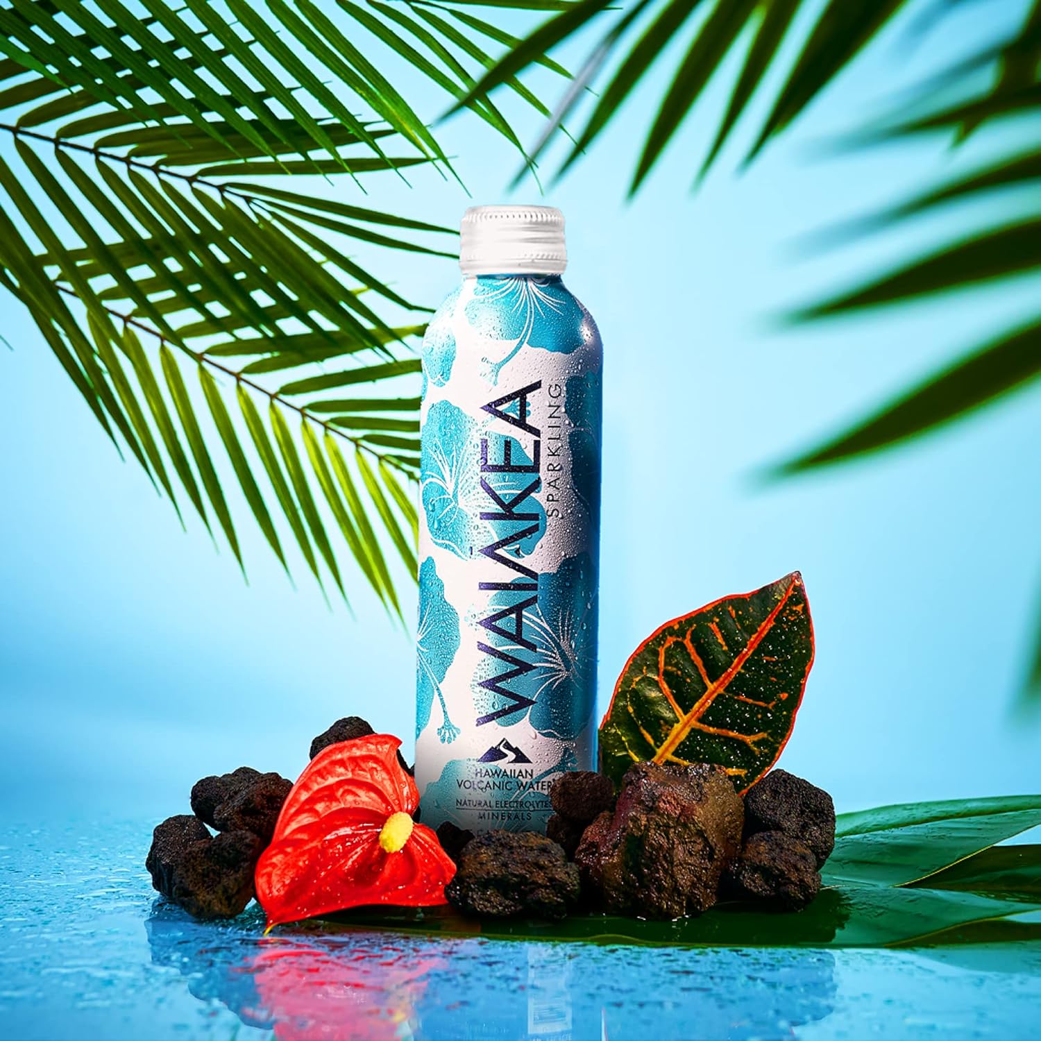 Hawaiian Volcanic Water 670ml Refillable Aluminum 12-pack O434