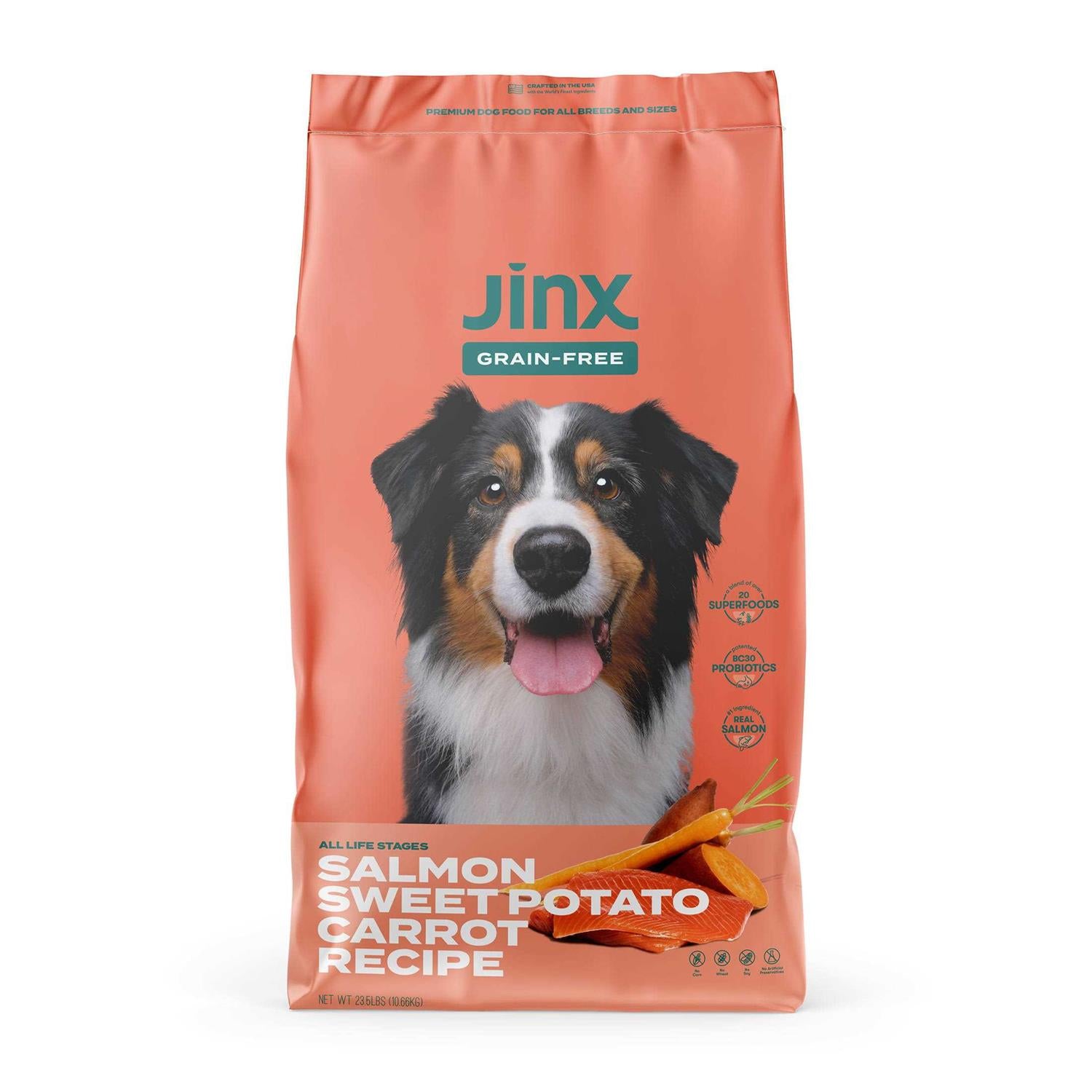 Salmon Sweet Potato Carrot Grain Free Dog Food P5606