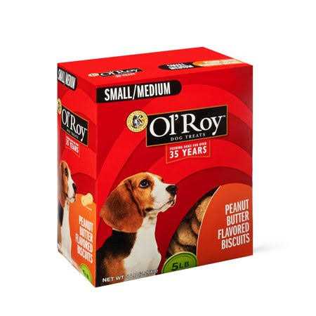Peanut Butter Flavored Dog Biscuits Q217