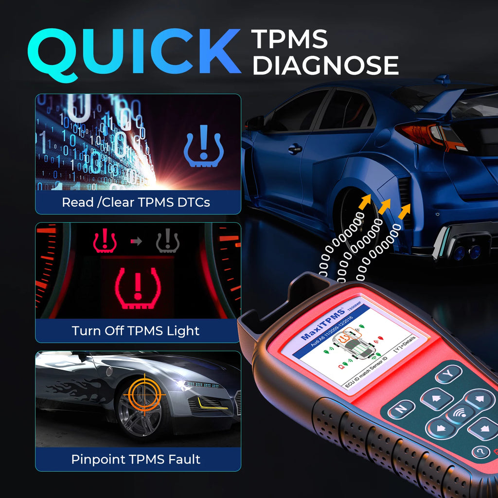 TPMS Programming Tool with Relearn and Diagnostic Scan Functions H7528