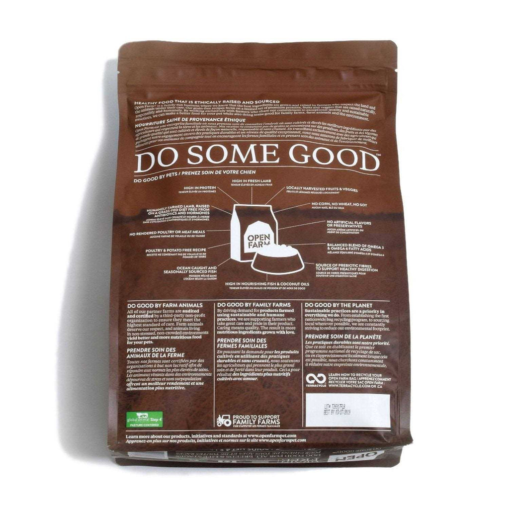 Grain-Free Pasture Raised Lamb Dry Dog Food U846228
