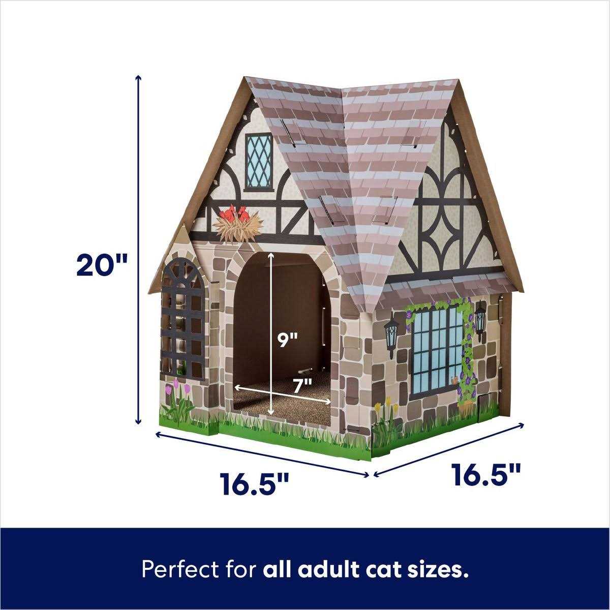 Cardboard Cat House I38432