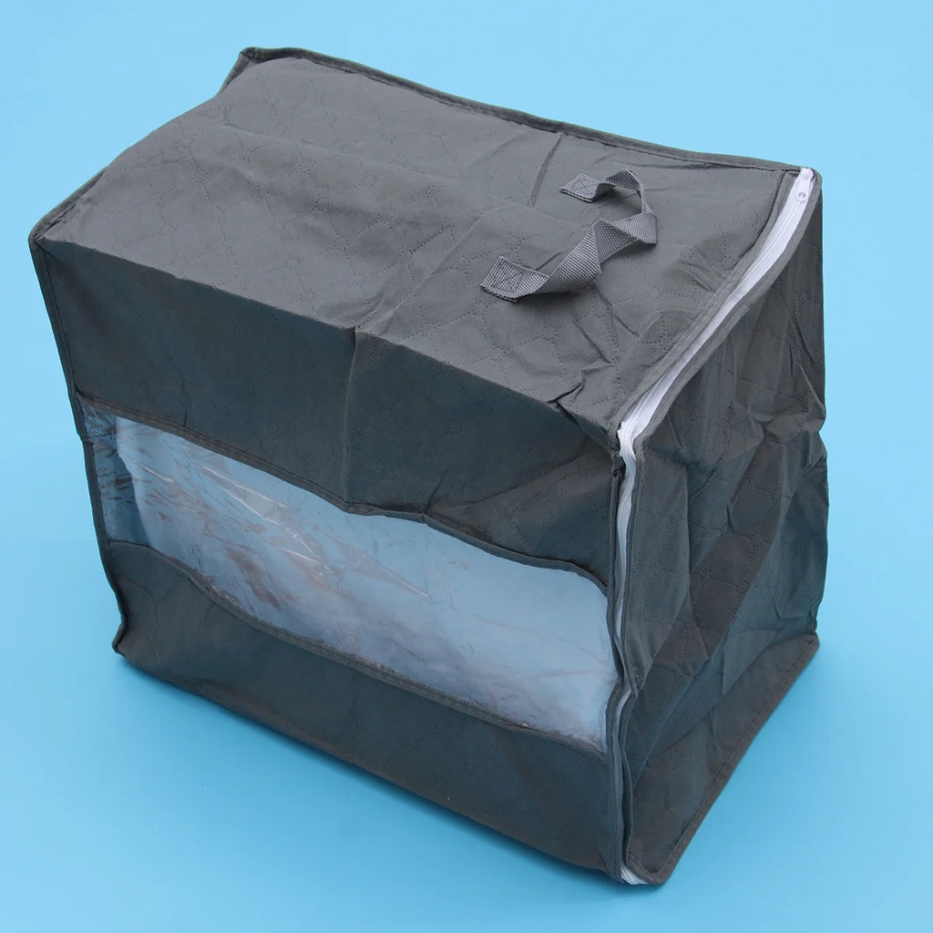 Cotton Rope Storage Bag 44x30x48cm Grey W329